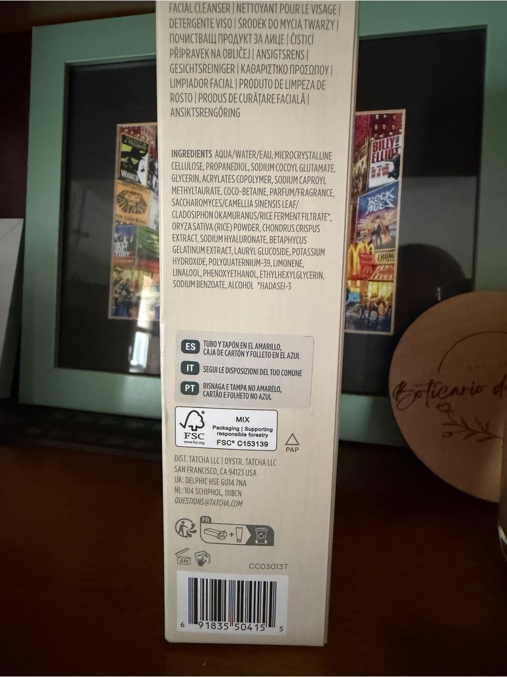 Tatcha The Rice Wash Gentle Foaming Cleanser - Full Size - Picture 4 of 5